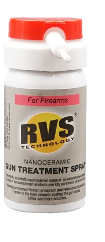 Kuvassa RVS TECHNOLOGY® Pienkone Ase ja lukko öljy 48ml