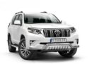 Kuvassa Etupuskurin suojaraudat Toyota Land Cruiser 150, 2017-