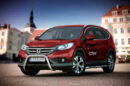 Kuvassa STEELER Lisävaloteline Honda CRV 2012-