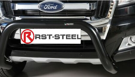 Kuvassa Lisävaloteline Superbar, Ford Ranger 2012-, musta