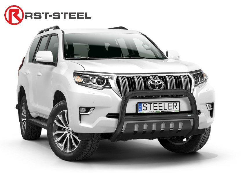 Lisävalotelineet Toyota Land Cruiser 150 2017-, Musta