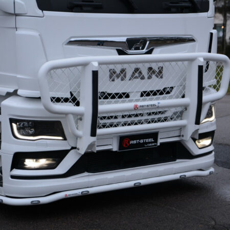 Kuvassa Karjapuskuri Dakar MAN TGS 2021-