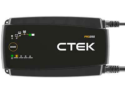 Kuvassa Akkulaturi CTEK Pro 25SE