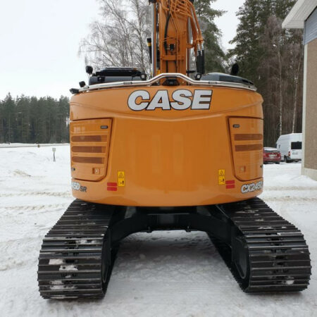 Kuvassa Valoteline taakse / peräpuntin päälle Case CX245D SR