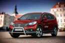 Kuvassa STEELER Lisävaloteline Honda CRV 2012-