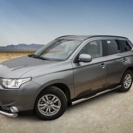 STEELER Kylkiputket muoviaskelmilla Mitsubishi Outlander 2012-