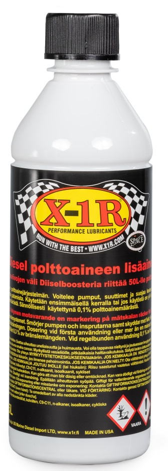 X-1R Diesel+ Booster polttoaineen lisäaine - Image 3