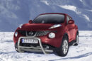 Kuvassa STEELER Lisävaloteline Nissan Juke 2010-