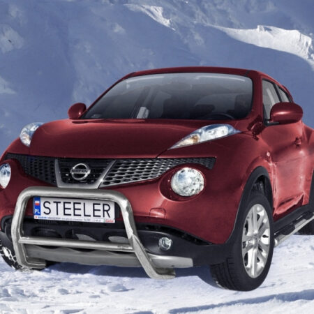 Kuvassa STEELER Lisävaloteline Nissan Juke 2010-
