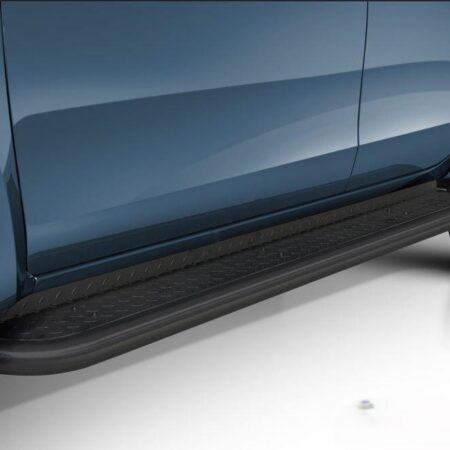 Kuvassa Kylkiputket ja astinlaudat Mitsubishi L200 2019-, Musta