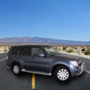 Kuvassa Astinlaudan koristeputki Mitsubishi Pajero 2007-2015