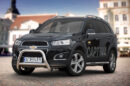 Kuvassa STEELER Lisävaloteline Chevrolet Captiva 2012-