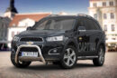 Kuvassa STEELER Lisävaloteline Chevrolet Captiva 2012-