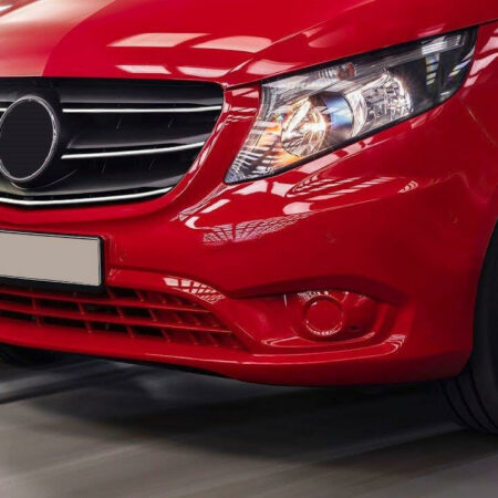 Kuvassa Maskin kromisarja MB Vito 03/2020-