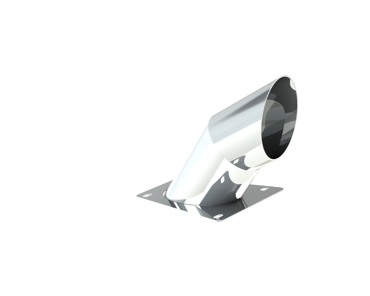 Kuvassa Pakoputki Volvo EC235 kaivinkoneseen