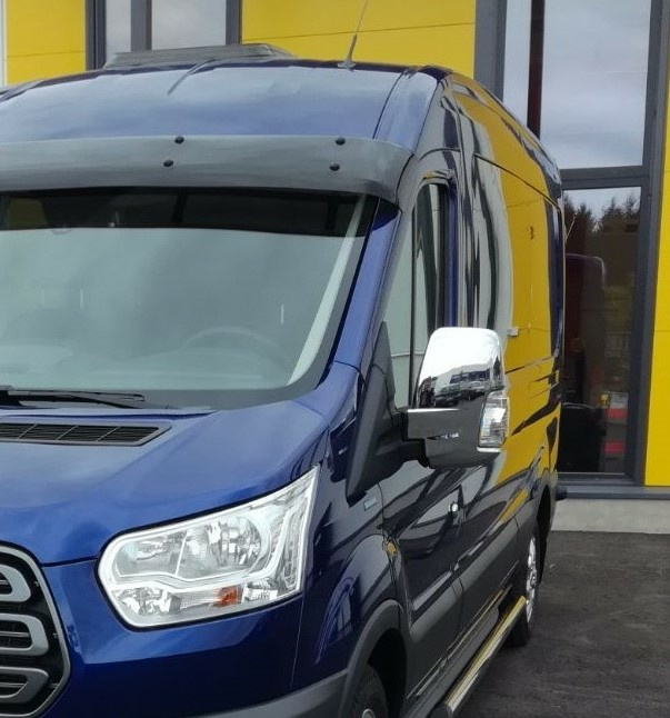 Peilin kromikuoret pakettiautoihin