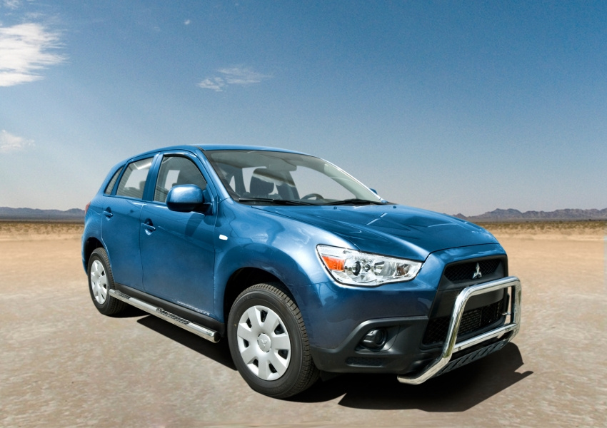 STEELER Kylkiputket askelmilla Mitsubishi ASX 2012-