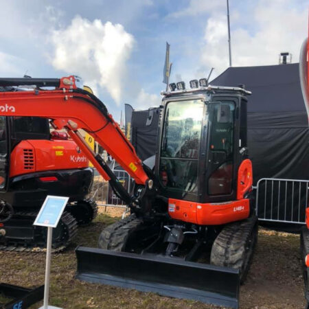 Lisävaloteline katolle Kubota U48-4/ U55-4