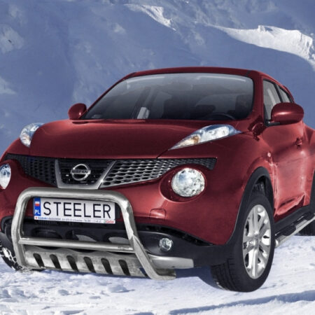 Kuvassa STEELER Lisävaloteline Nissan Juke 2010-