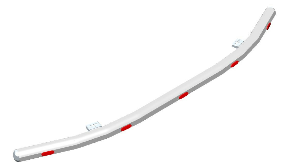 Valoteline taakse / peräpuntin päälle Komatsu PW180-11 - Image 2