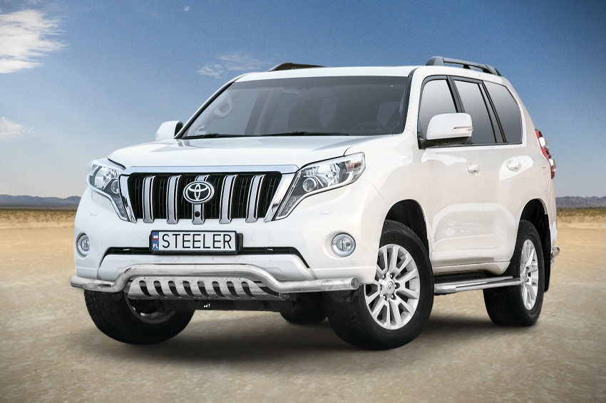 Etupuskurin suojaraudat Toyota Land Cruiser 150, 2013-2017 - Image 3