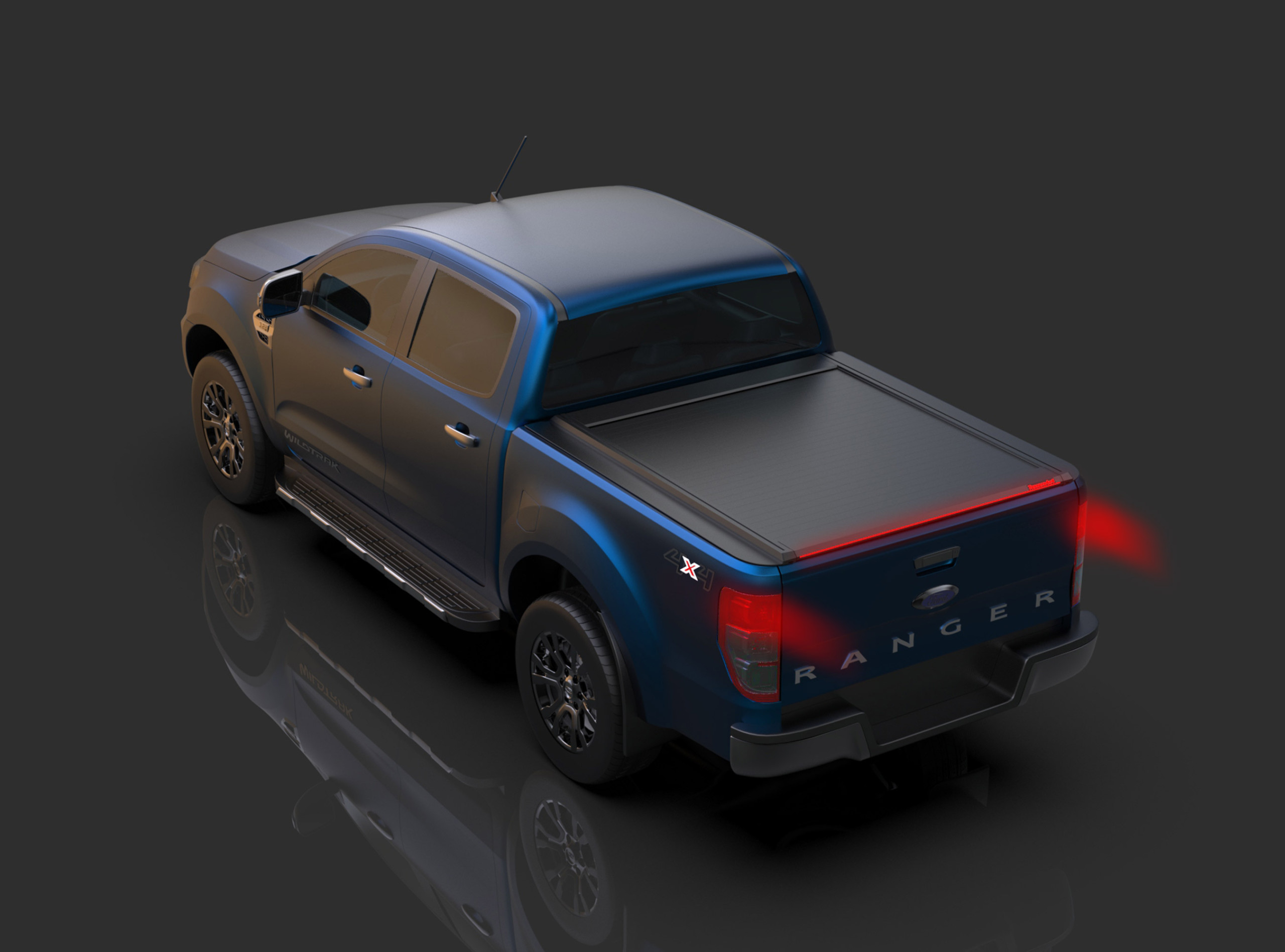 Kuvassa Tessera Roll+ Lavakate Ford Ranger XLT DC 2012-2022, Sähköinen