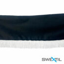 Kuvassa Verhokappa hapsuilla kuorma-auton tuulilasiin, Suora