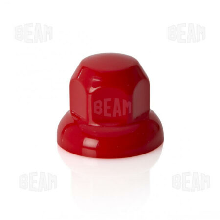 Mutterinsuojus Punainen, muovia, 40mm korkea, 20kpl