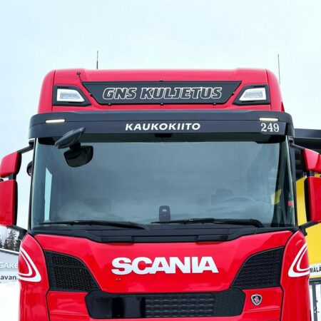 Kuvassa LED Valokyltti Scania NG R/S Highline 2017- (23x138cm)