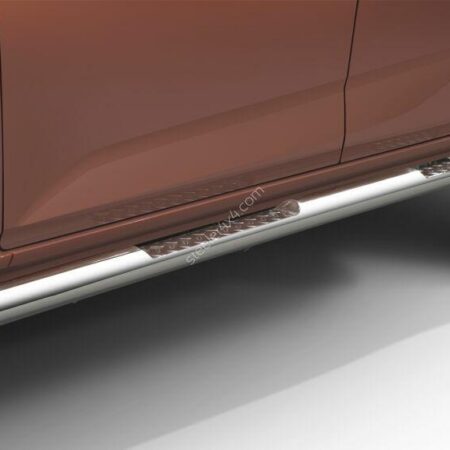 Kuvassa Steeler kylkiputket RST-Askelmilla Isuzu D-Max SC 2020-