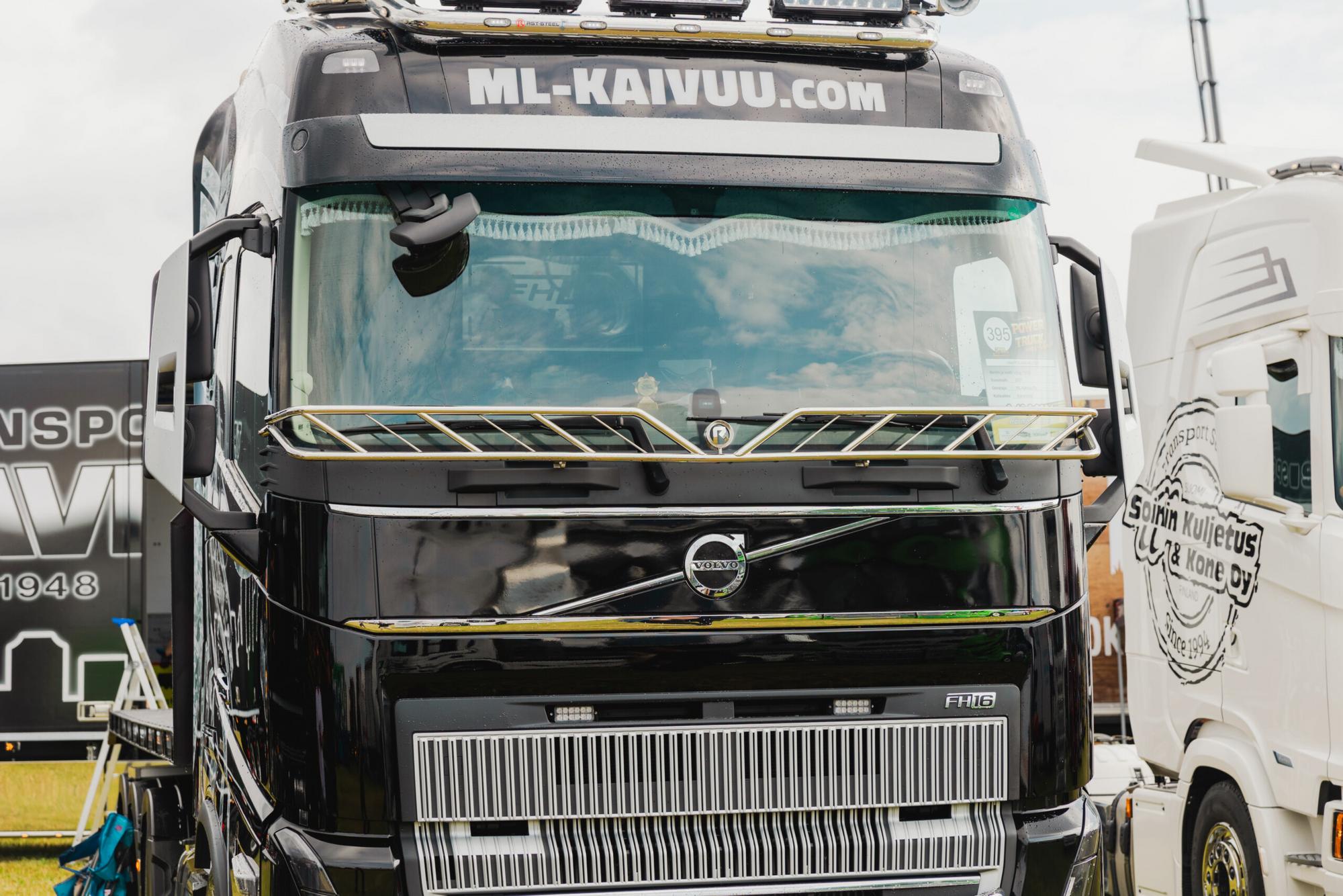 Kuvassa Lintuverkko Volvo FH4