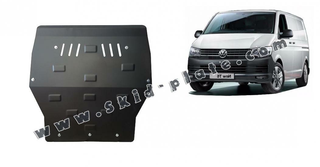 Kuvassa Teräksinen Pohjapanssari VW T6 (2015-)