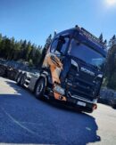 Kuvassa Lisävaloteline maskiin Scania NextGen XT 2017-