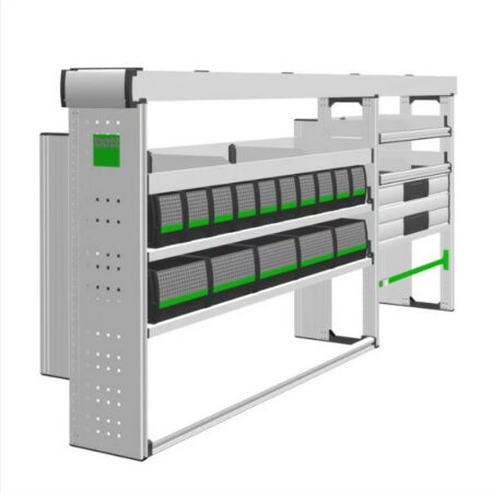 Kuvassa Bott huoltoautokaluste Medium L2, huolto ja asennus, oikea