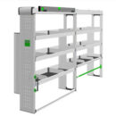 Kuvassa Bott huoltoautokaluste L2/H2 Rakentaja, vasen