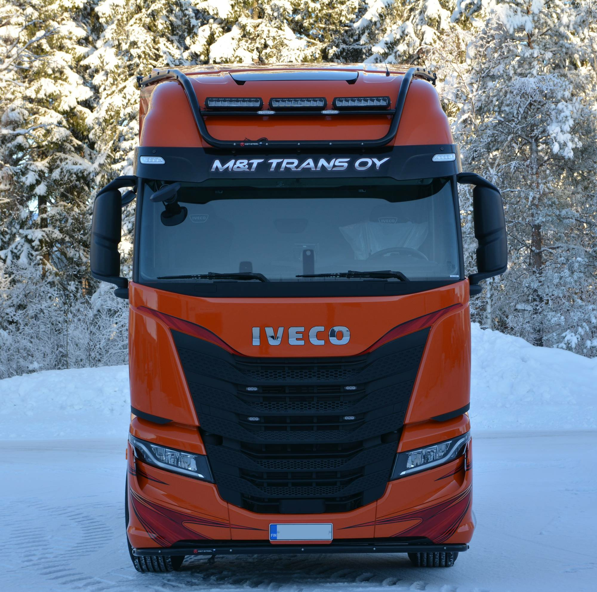 Lisävaloteline katolle sivujatkoilla Iveco AS S-, X-WAY korkea ohjaamo - Image 2