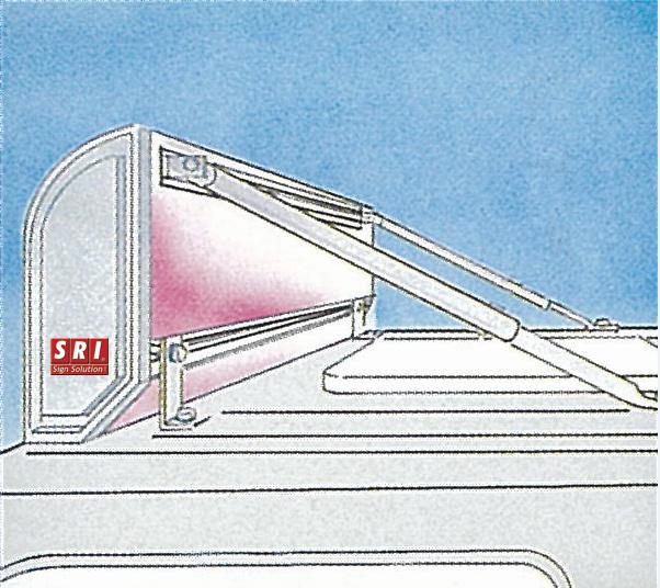 Kiinnityssarja AeroSlim-valokyltille - Image 2