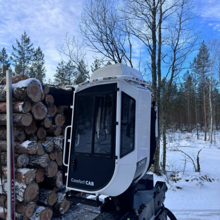 Kuvassa Valoteline nosturiohjaamon EPSCAB CAE, CAH