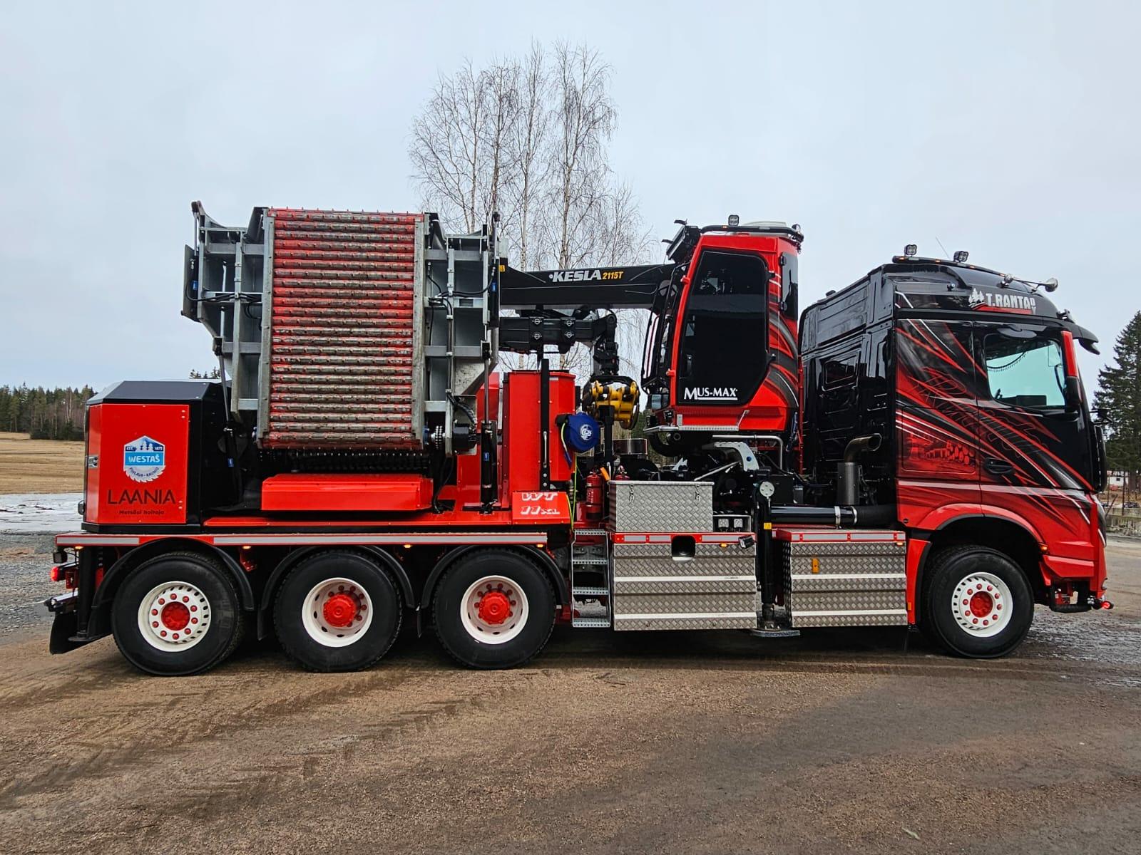 Lisävaloteline katolle Vision nosturiohjaamoon - Image 5