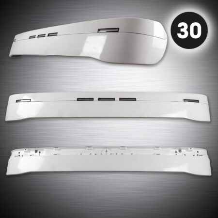 Truckstyle Sweden aurinkolipan alaosa STD 30cm, Scania NG 2017- - Ilman äärivalopaikkoja, Maalaamaton