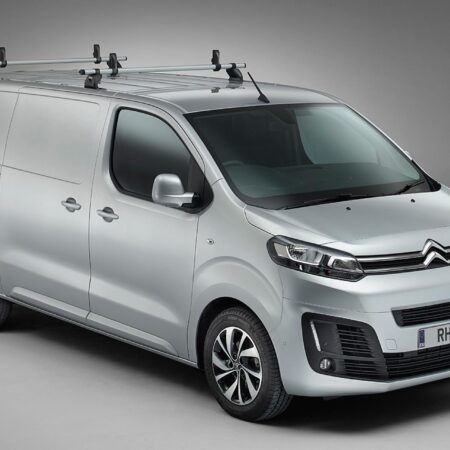 Kuvassa Taakkatelineet KammBar Pro Volkswagen Transporter T6 2015-2024 (L1H1)