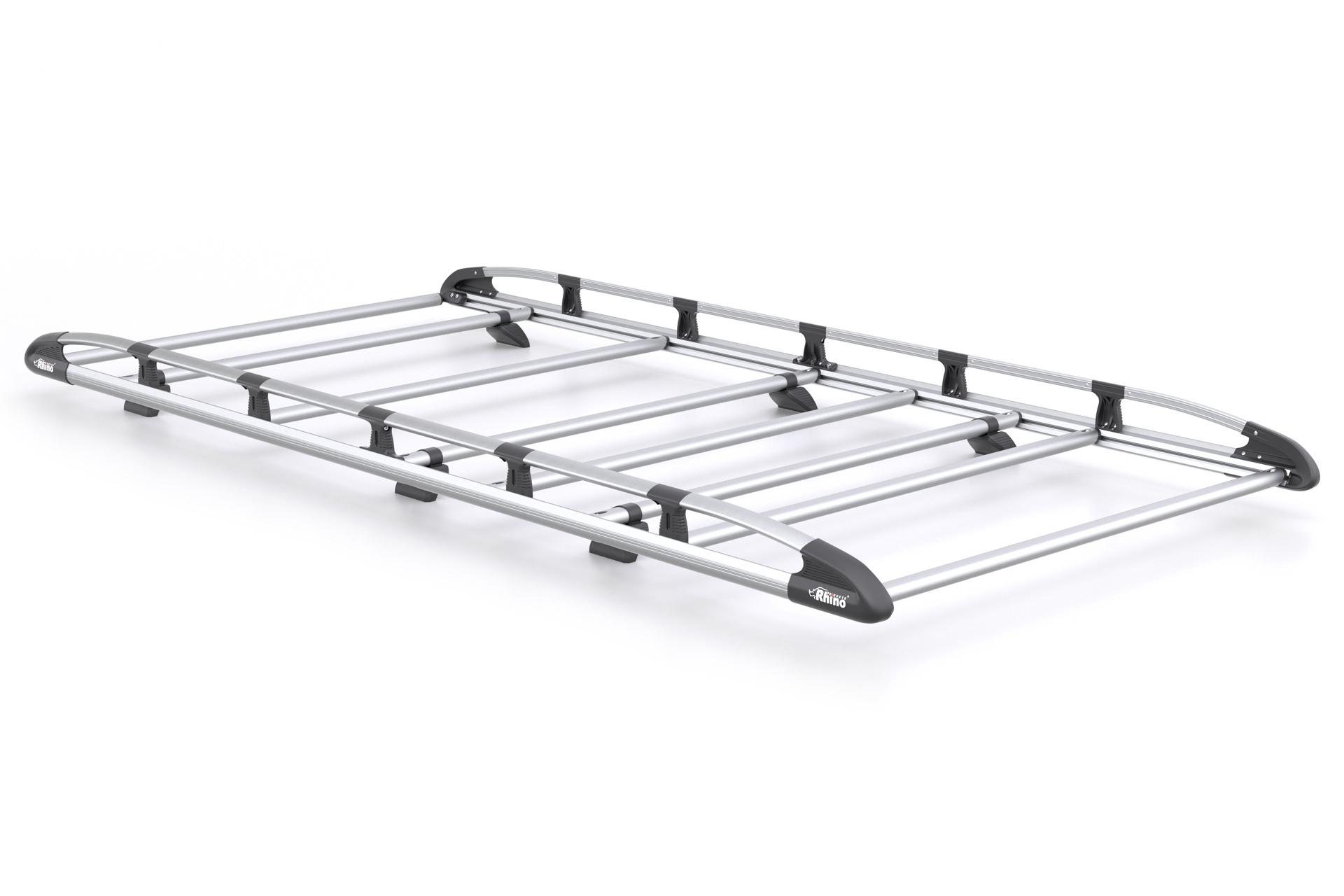 Kuvassa Kattoteline Alumiini KammRack Mercedes Sprinter 2018- (L2H1)