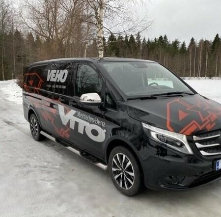 Kylkiputket askelmilla Mercedes-Benz Vito/ V-sarja 2014-