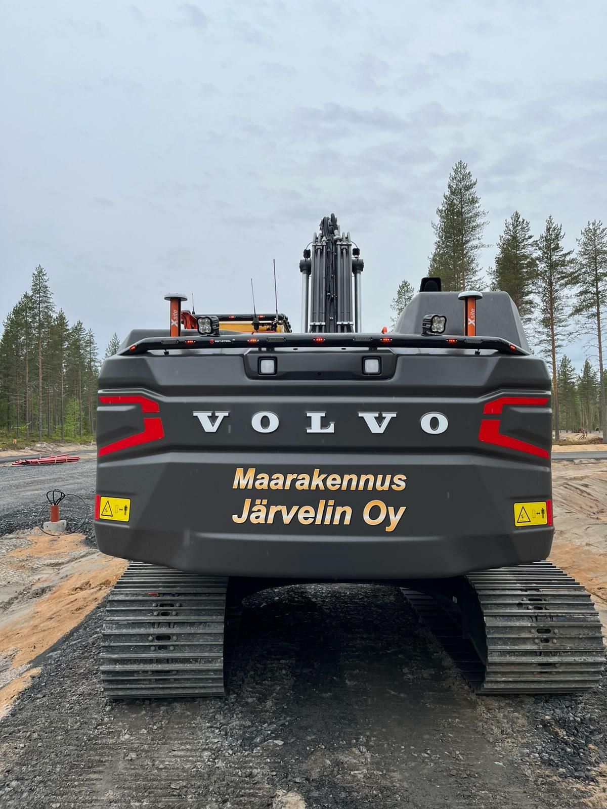 Valoteline taakse / peräpuntin päälle Volvo EC260F 2025-