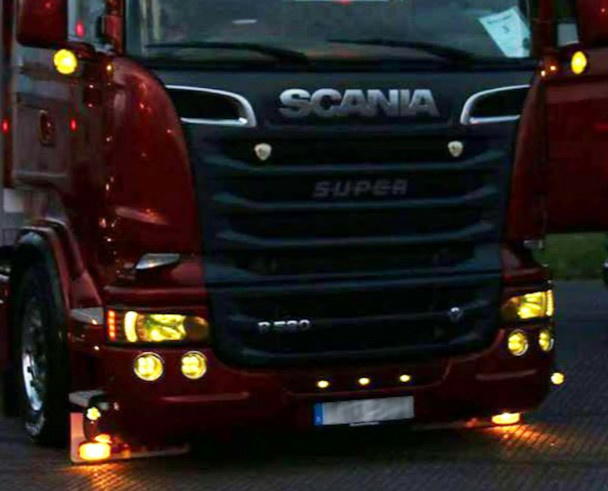 Ledson LED-Päiväajovalot DRL Scania R- / 4-sarja - Image 2