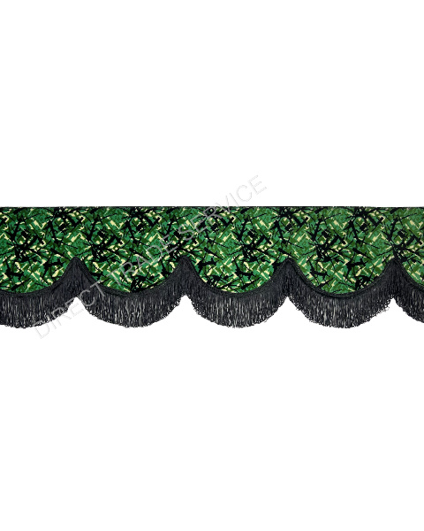 Danish Verhokappa hapsuilla 250x18cm