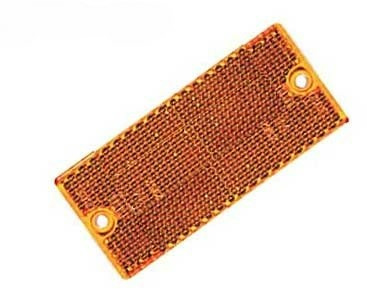 Heijastin keltainen 40X90, Tarralla