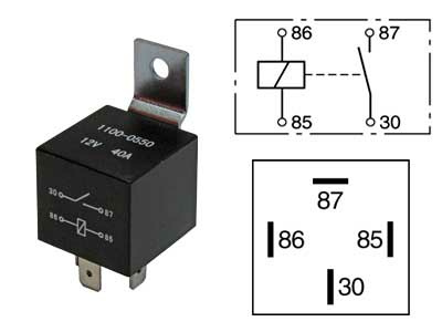 Kykentärele 4-napainen, 40A