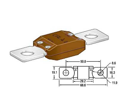 Sulake Powerval CAL4 500A Ruskea