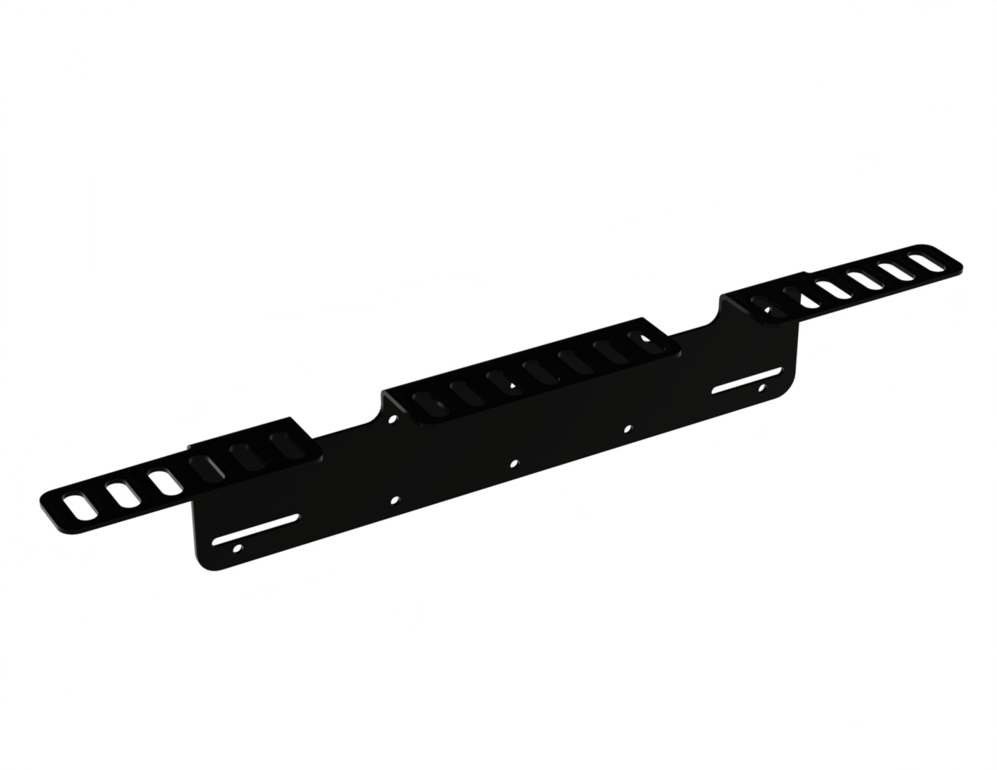 Rekisterikilpiteline pitkä malli (Musta)